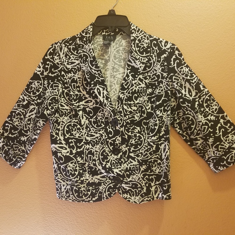 Fun Black & White Jacket